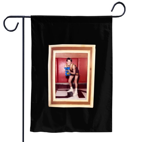 Dave 69 Loves Chips And Wrestling Garden Flags