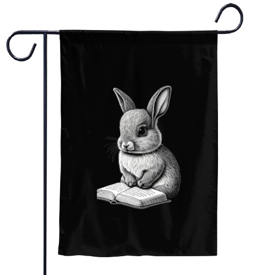 Bunny Easter Rabbit Wo Garden Flags