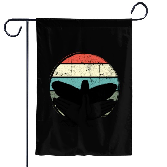 Animal Shadows bird Garden Flags
