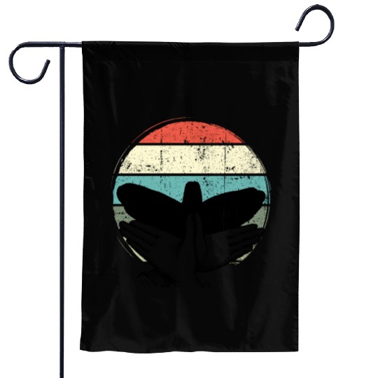 Animal Shadows bird Garden Flags