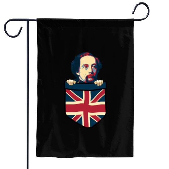 Charles Dickens Great Britain In My Pocket Garden Flags