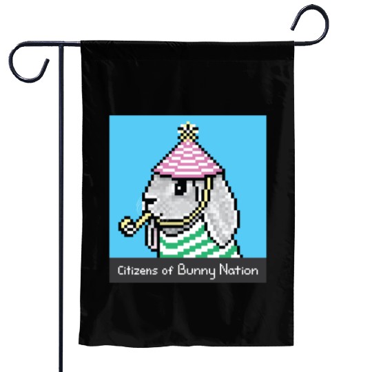 Citizens of Bunny Nation NFT #51 Artwork Garden Flags