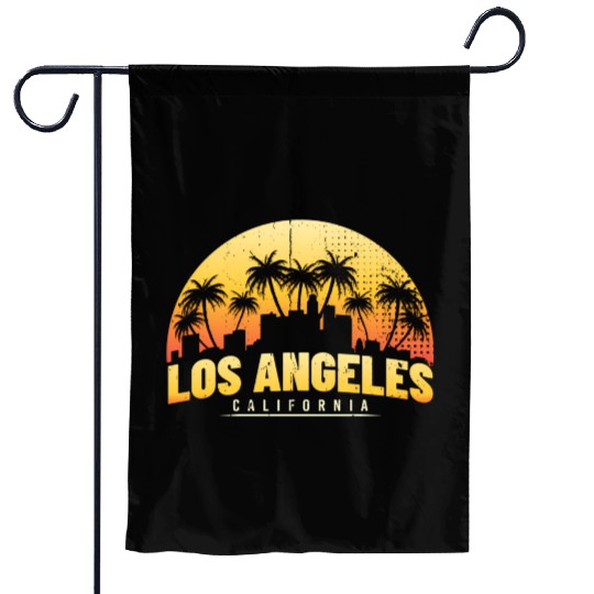 Los Angeles - California - Aestehtic - Garden Flags