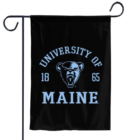 Maine Black Bears Stamp Logo Officially Garden Flags