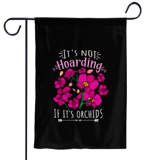 Orchids Plant Lover Women Flowers Gift Florist Garden Flags
