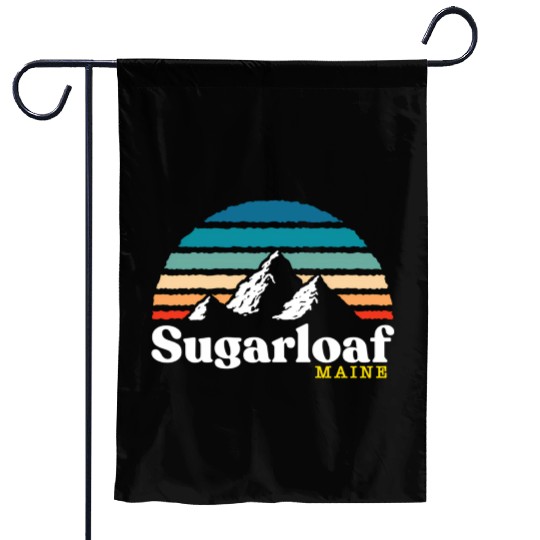 Sugarloaf Maine Usa Ski Resort 1980S Garden Flags
