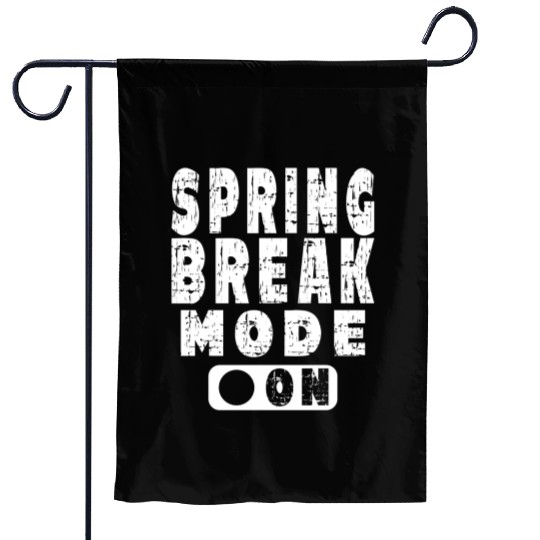 Spring Break Mode On Vintage Garden Flags