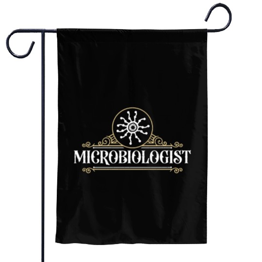 Microbiologist Microbiology Scientist Laboratory Garden Flags