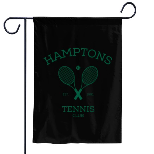 Hamptons New York Preppy Tennis Garden Flags