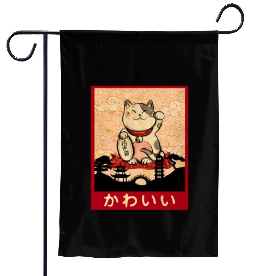 Cat Ramen Bowl Anime Japanese Noodles aii Neko Garden Flags