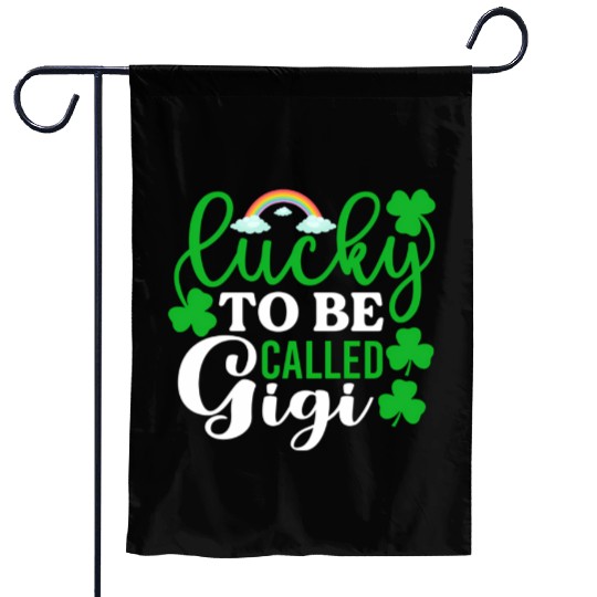 Lucky To Be Called Gigi St Patrick'S Day Irish Garden Flags
