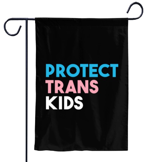 Protect Trans Transgender Pride Garden Flags