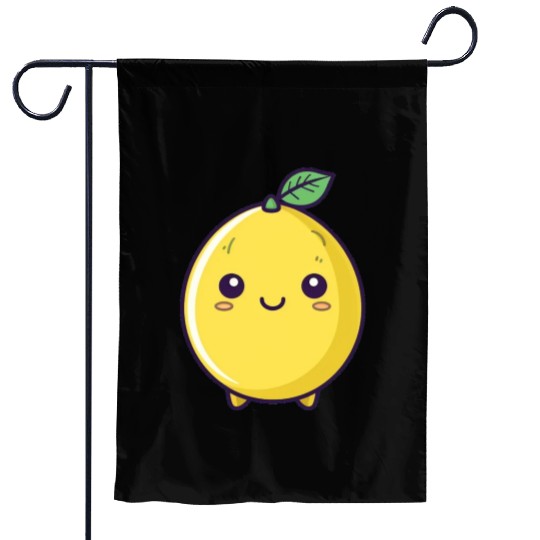 Cute wholesome lemon Garden Flags