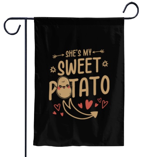 She Is My Sweet Potato Garden Flags
