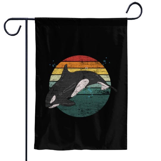 Orca Garden Flags