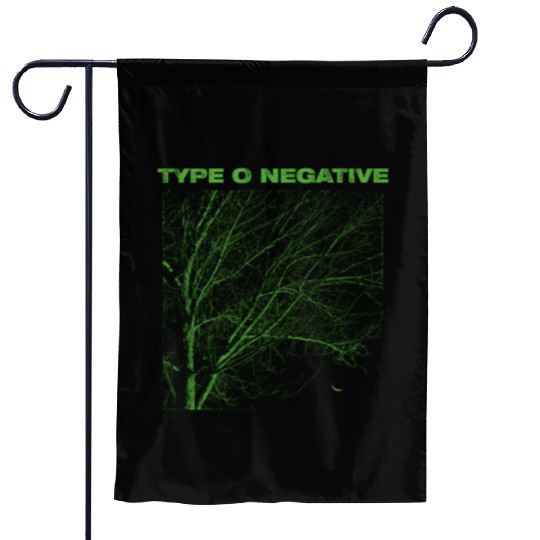 Type O Negative Tree Black Garden Flags