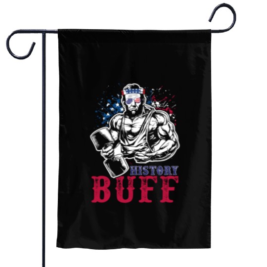 History Buff Independence Day Lincoln Patriot USA Garden Flags