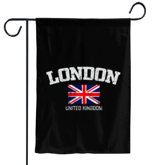 London England United Kingdom Garden Flags