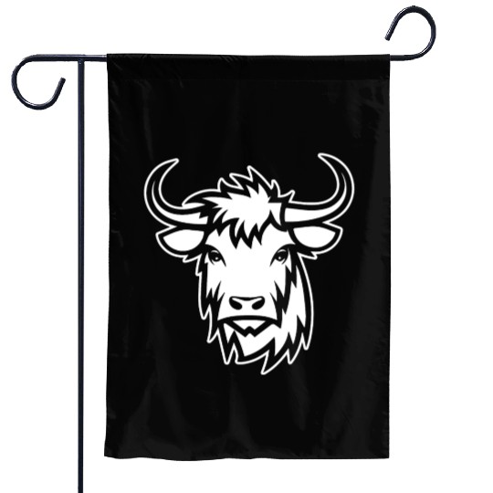Scottish Highland Cow Garden Flags