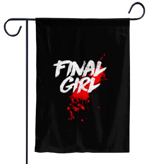 Final Horror Movie Slasher Film Garden Flags