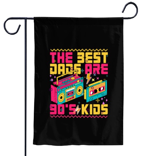 Aesthetic 90s, the best dads are 90s kids, Garden Flags