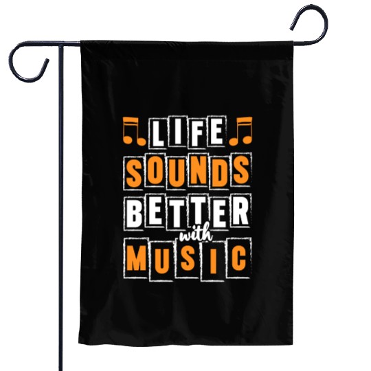 Musician Club Love Genre Garden Flags