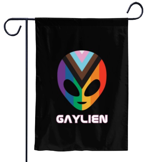 Gaylien aka Gay Alien Garden Flags