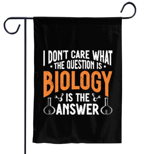 Biology Gift Biologist Garden Flags