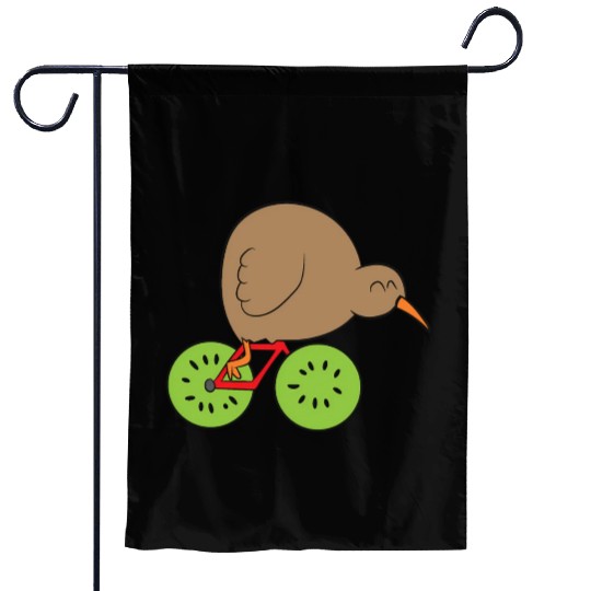 Kiwi Bird New Zealand Kiwi Bird And Kiwi Fruit Kiw Garden Flags