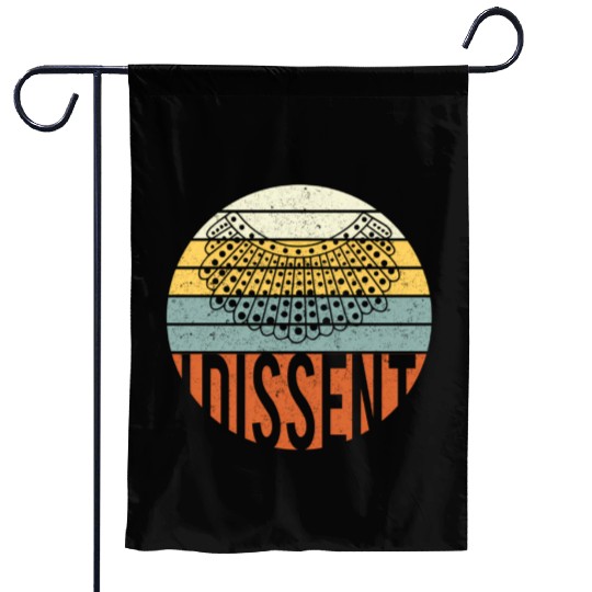 I Dissent Quote Garden Flags
