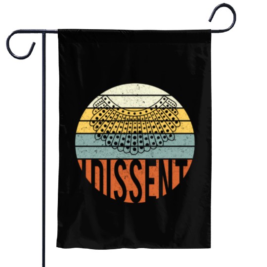 I Dissent Quote Garden Flags