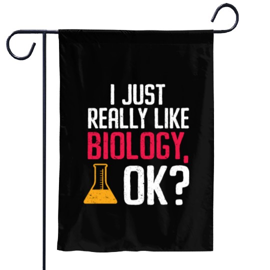 Biology Gift Biologist Garden Flags