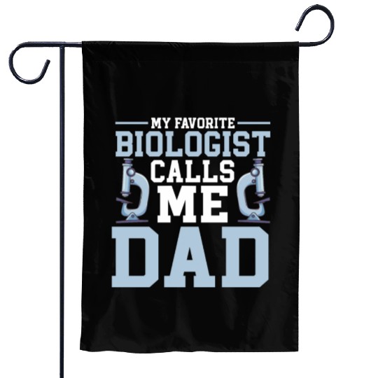 Biology Gift Biologist Garden Flags