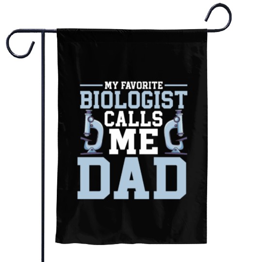 Biology Gift Biologist Garden Flags