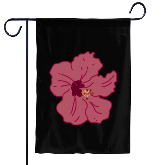 Hibiscus Flower Garden Flags