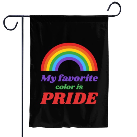 Pride Rainbow Garden Flags