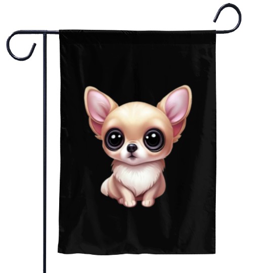 Adorable Chihuahua Love Garden Flags