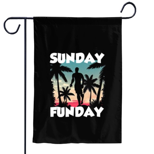 HAWAII EVERYDAY SUNDAY FUNDAY SUMMER HOLIDAY VACAT Garden Flags