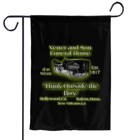 Verret and Son Funeral Home Garden Flags