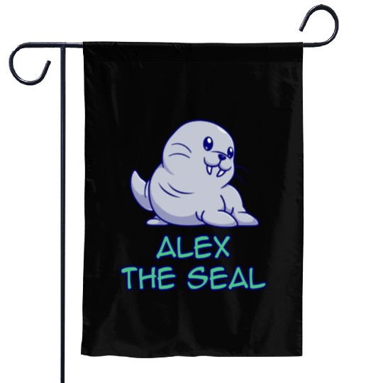 Alex The Seal Garden Flags