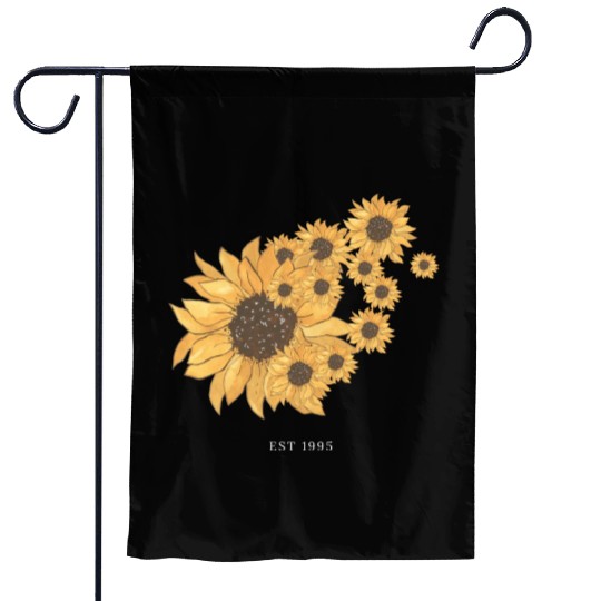 Aesthetic Sunflower Garden Flags