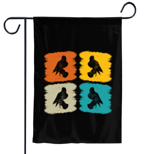 Falconry Bird Falcon Hunting Falconer Garden Flags