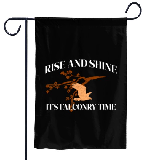 Falconry Bird Falcon Hunting Falconer Garden Flags