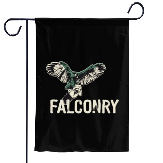 Falconry Bird Falcon Hunting Falconer Garden Flags