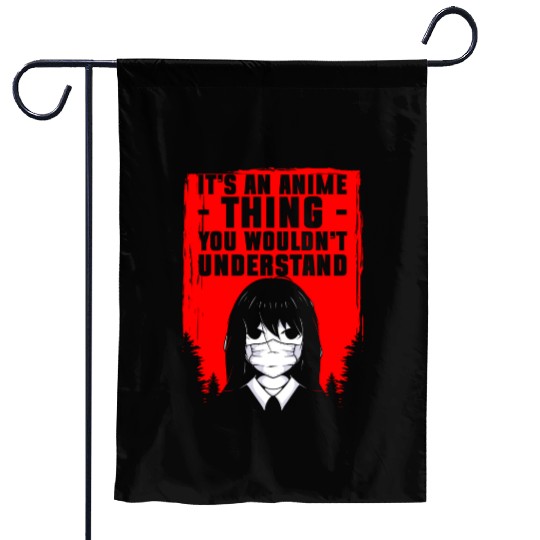 Manga Senpai Anime Garden Flags