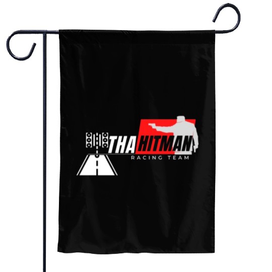 Tha Hitman Racing Team Garden Flags