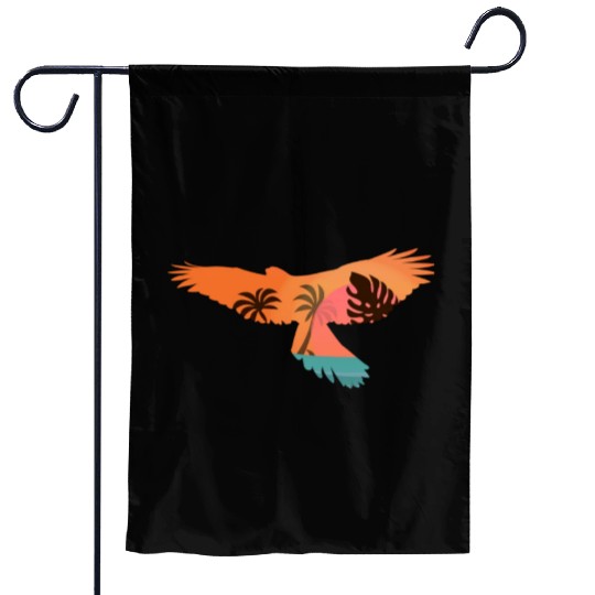 Falconry Bird Falcon Hunting Falconer Garden Flags