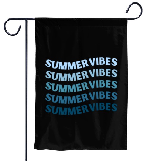 Summer Vibes (Cool) Garden Flags