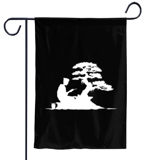 bonsai Japanese Art Garden Flags