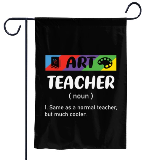 Art Teacher Garden Flags